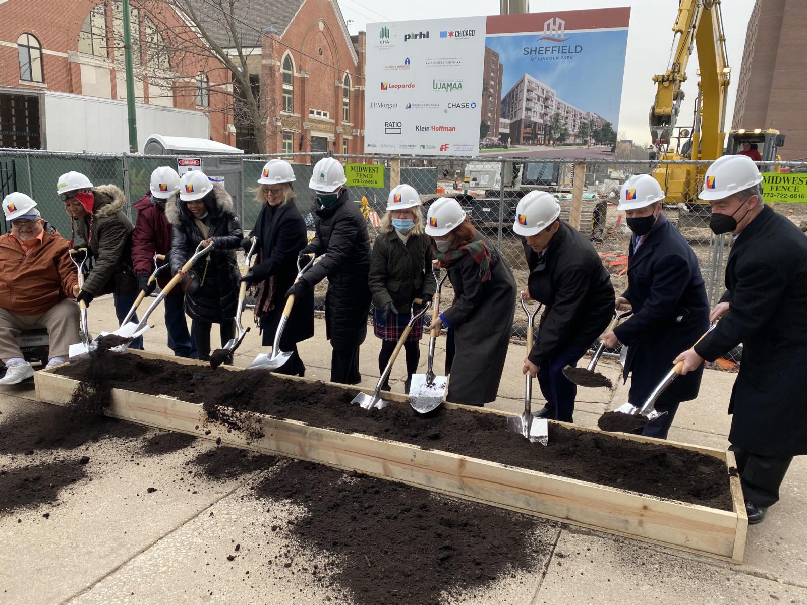 CHA breaks ground on Sheffield of Lincoln Park Urbanize Chicago